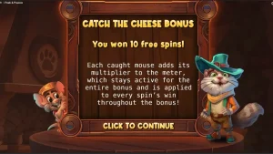 Karakter Señor Pounce dalam slot Peek & Pounce